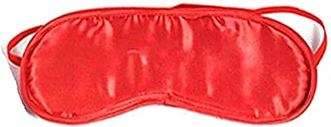 Generic Handcuff & Blindfold RED Set