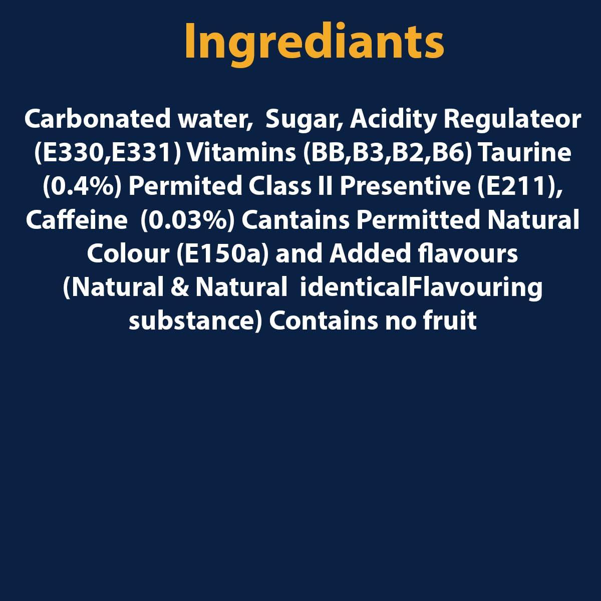 AHNLICH\'s SMASH Ahnlich\'s Smash Energy Drink | 250 ML Each | Pack of 12