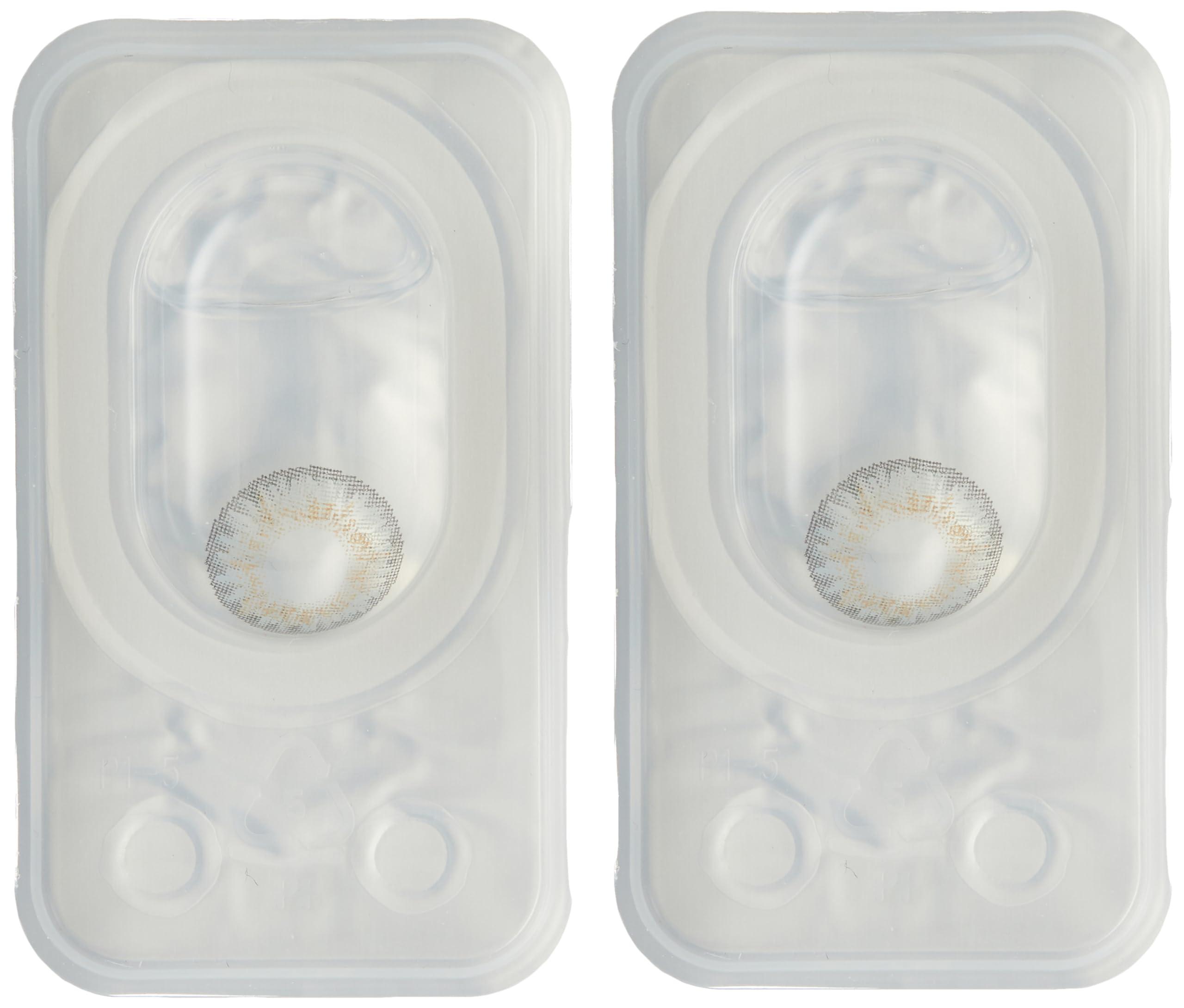 ALCON Freshlook Colorblends Contact Lens with Lens Case & Solution - 2 Pieces (-1.25,Gray)