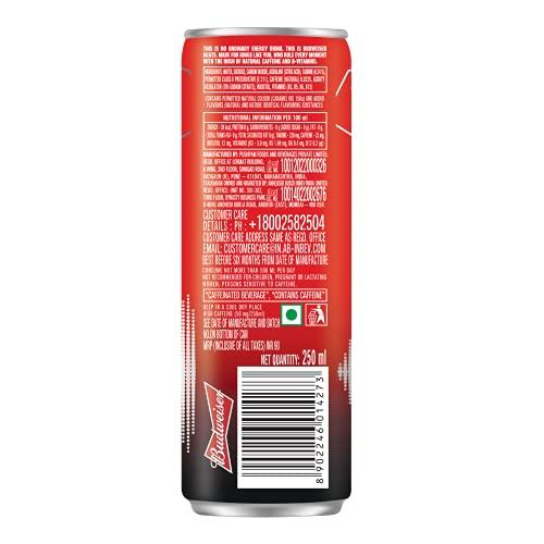 Budweiser Budweiser Beats Energy Drink 250ml ( Pack of 24)
