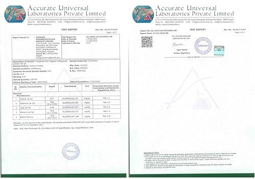 Trexgenics Trexgenics PURE FISH COLLAGEN Unflavoured, Mercury Tested, Almost Odorless & Tasteless Skin, Hair, Nails, Joint & Bone Support (250 gram) (Pack of 1)