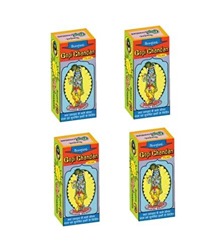 Vrindavan Store Vrindavan Store Natural Stone Scented Gopi Chandan Tilak || ISKCON Gopi Tilak (Large, 4), 560 gm