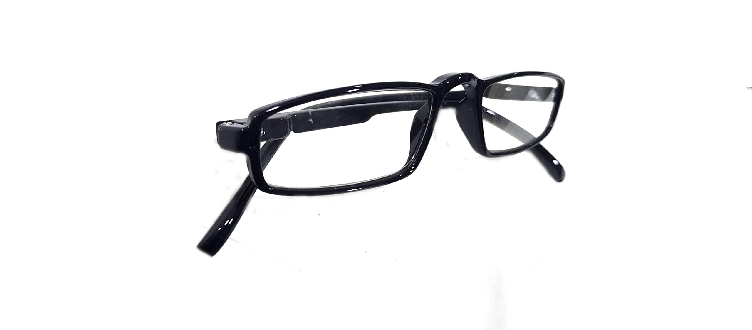 N Specs N Specs Reading Glasses for Men Women Rectangle TR Unbreakable Full Frame With Unbreakable Fibre Glasses (+2.50, Blue)