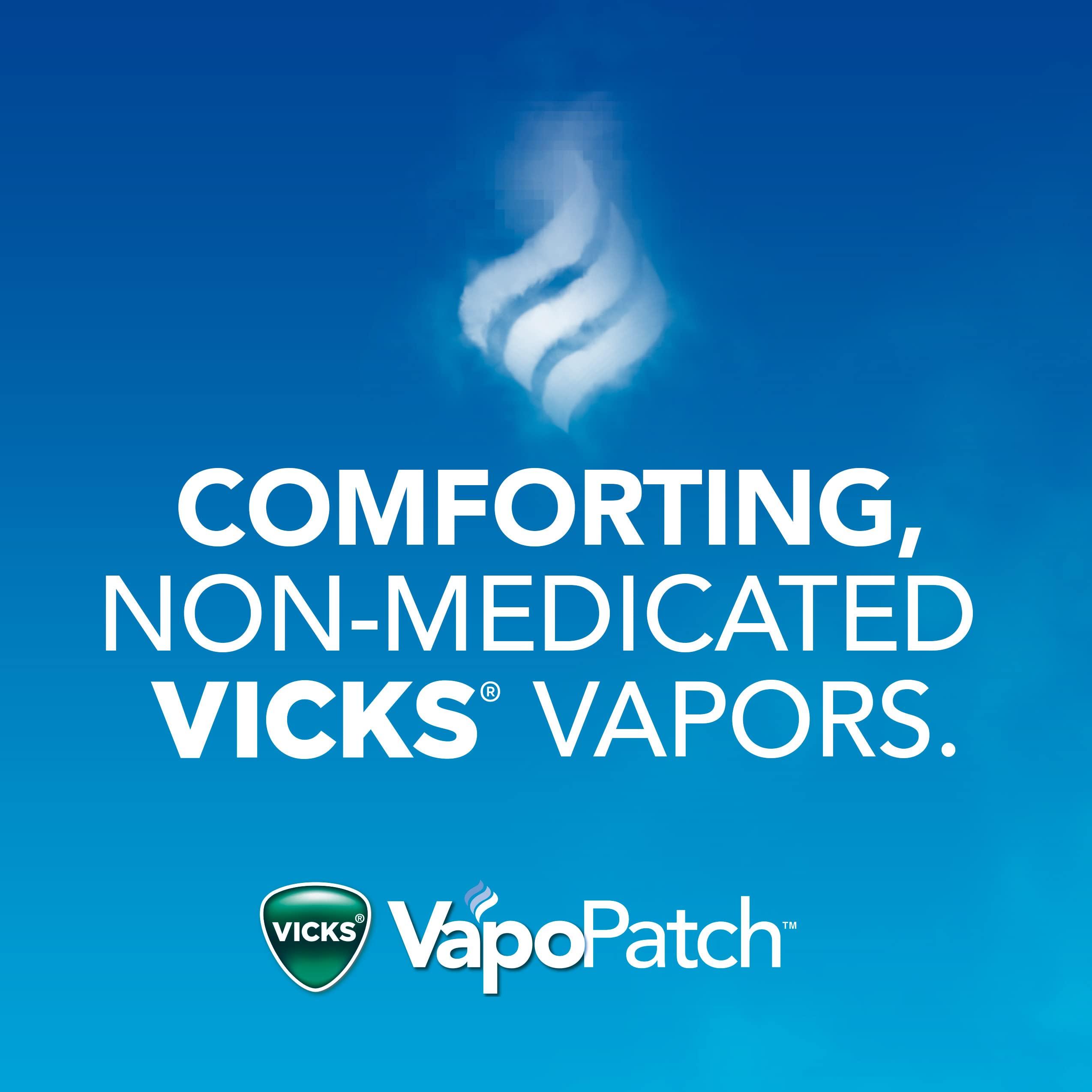 Vicks Vicks Vapopatch With Long Lasting Soothing Non-Medicated Vapors For Adults&Children Ages 6+,Two 5Ct Cartons
