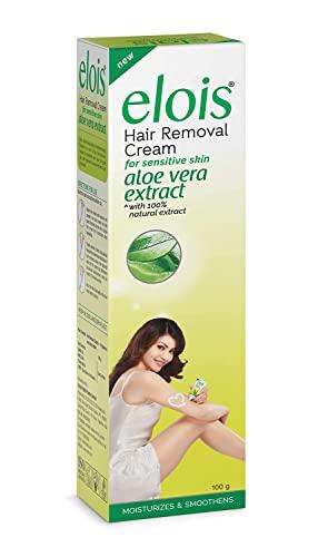 elois Elois Hair Removal Cream for Women With Aleo Vera Extract, Sensitive Skin(100g) 2x Longer Lasting Smoothness than Razors (Pack of 1)