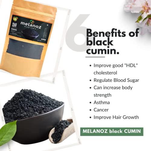 Melanoz Melanoz Fresh Black Cumin | Kalonji Nigella Seeds, 250 g