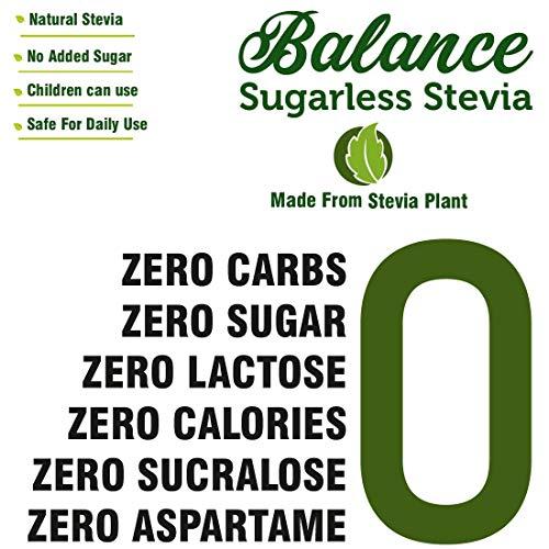 Balance Stevia Balance Stevia 100% Natural Sweetener Sugar Free Sachets (50 Sachets)