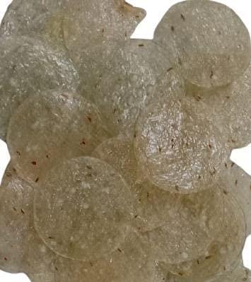 SR Foods SR Foods Ready To Fry Javvarisi Coin Mixed Colour Fryums With Chat Masala | Sabudana Vathal | Sabakki Sandige | Sabakki Vadiyalu ( ) (250g pack Of 3)