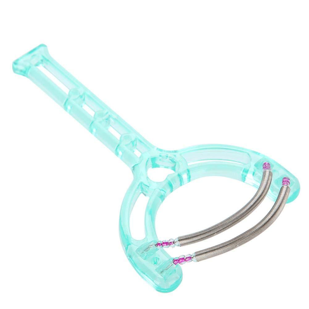 Sora 2 Colors Face Hair Remover, Face Hair Epilator, Upper Lip Cheeks for Quickly and Thoroughly Remove Small Hair for Uproot the Lips Hair(green)