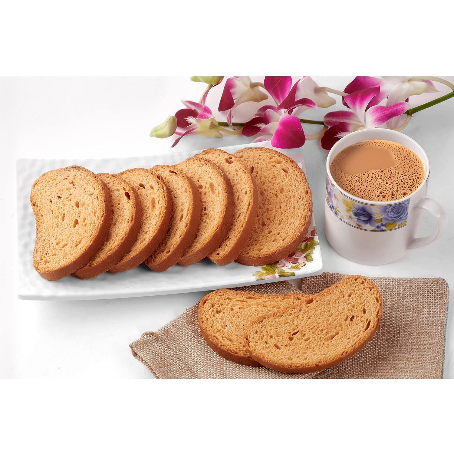 OKHLI MUSAL BRAND Toast Biscuit Butter Toast/Rusk/Mouth-Watering Toast/Coffee Tea Snacks Rusk/Toast/Crunchy Rusk-850g(850g*1Pac)