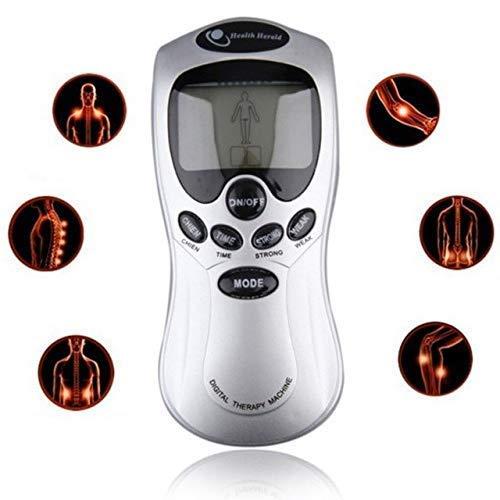 MICRONE MICRONE Digital Therapy Machine Full Body Massager Acupuncture Machine Electric Therapy Pulse Muscle Relax Massager & Meridian Meridian Therapy (4 Pads) Massager Digital Therapy Machine