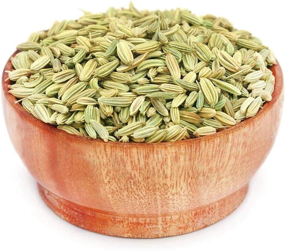 YAMKAY Yamkay Fennel Seed moti saunf dodda sompu hole Natural Fennel Seeds Saunf Indian Masala 200 gm