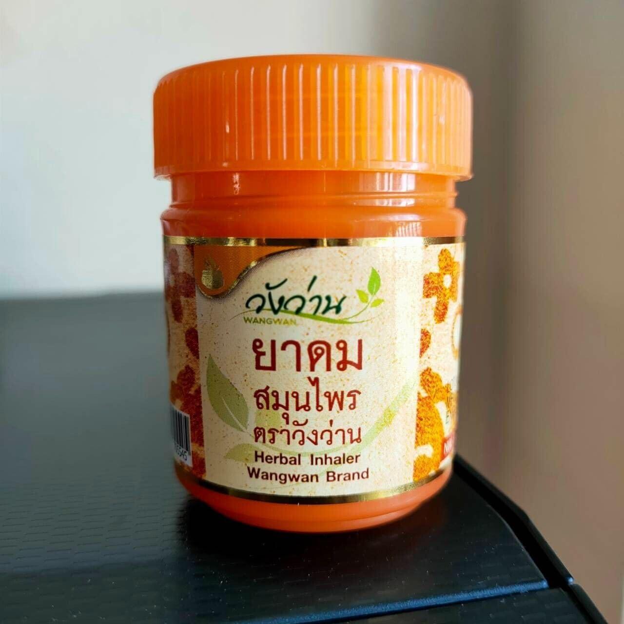 Hani Po Hani Po Wang wan brand thai herbal inhaler 30g pack of 1 Thailand ProductPain relief balm | Oil for elder women | Men Pain relief balm for adult | Pain relief oil for women | Mens | Pain relief balm for girls | boys - Imported Products