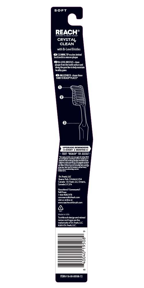 Reach Reach Crystal Clean Soft Adult Toothbrush
