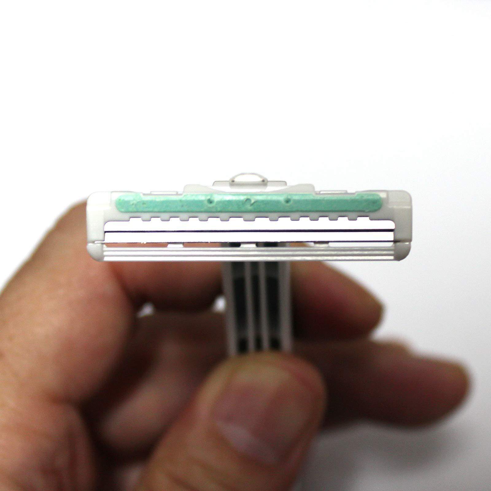 SCHICK Schick Exacta2 Sensitive Disposable Razor, 10 Count( Pack of 2)