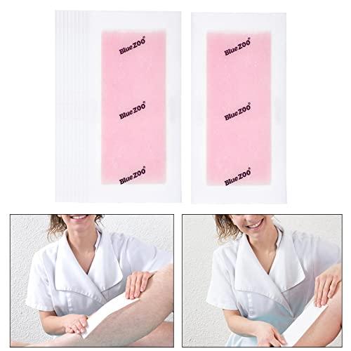 Generic Losa 10x Hair Removal Wax Strips for Upper Lip Chin Fingers Toes Facial Peach