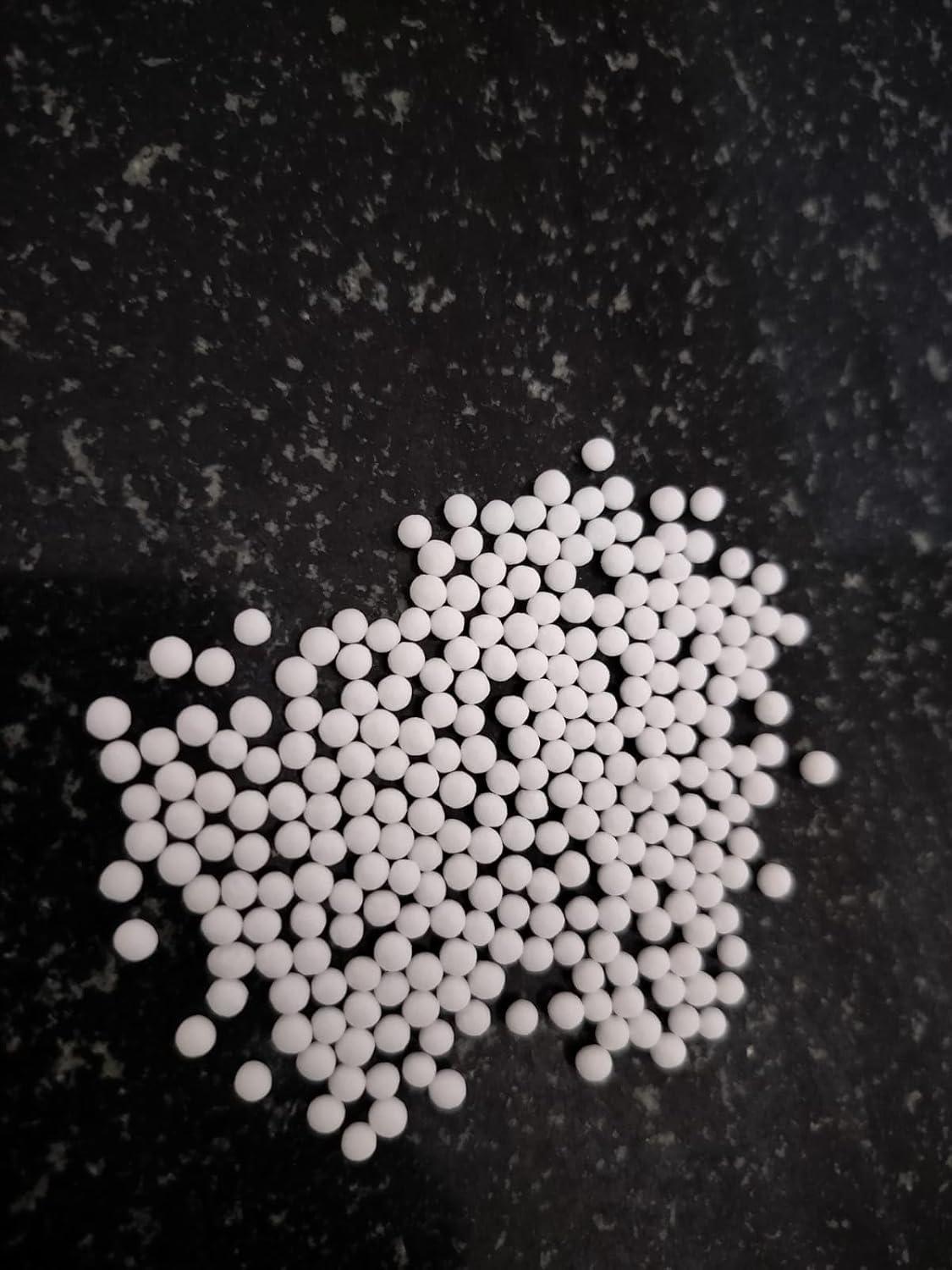 Medi Homoeo Medi Homoeo Sugar Globules Blank Pellets Plain Pills, Non-Medicated Pellets Pills | Sulphur Less Globules For Homeopathic Medicine (Size 40)