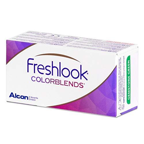 ALCON Freshlook Colorblends Contact Lens with Lens Case & Solution - 2 Pieces (-4.25,Blue)