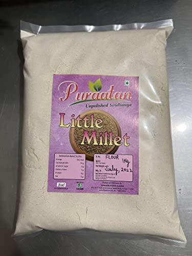 Generic Puraatan Siridhanya Unpolished Millets Flour(Atta) 5kg Combo [Browntop Flour, Kodo Flour, Little Flour, Barnyard Flour, Foxtail Flour]1Kg Each | Dr khadar vali 5 Positive Millets Flour