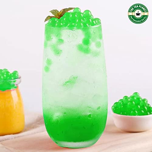 The Tea Planet The Tea Planet Kiwi Popping Boba for Bubble Tea, Milkshakes, Ice Cream and Yogurt(400gm)