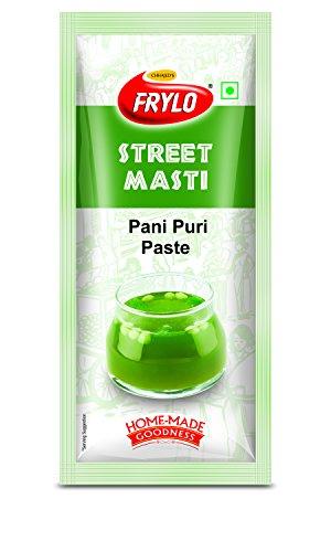 FRYLO Frylo Ready to Fry Multigrain Poochkas/Golgappa | Panipuri Packet | FREE Street Masti Pani Puri Paste (Pack of 1)