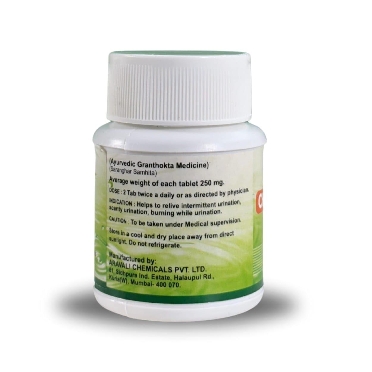 Unicare Remedies Unicare Remedies Chandraprabha Vati for Relive Intermittent Urination and Burning while Urination 60 Tablets