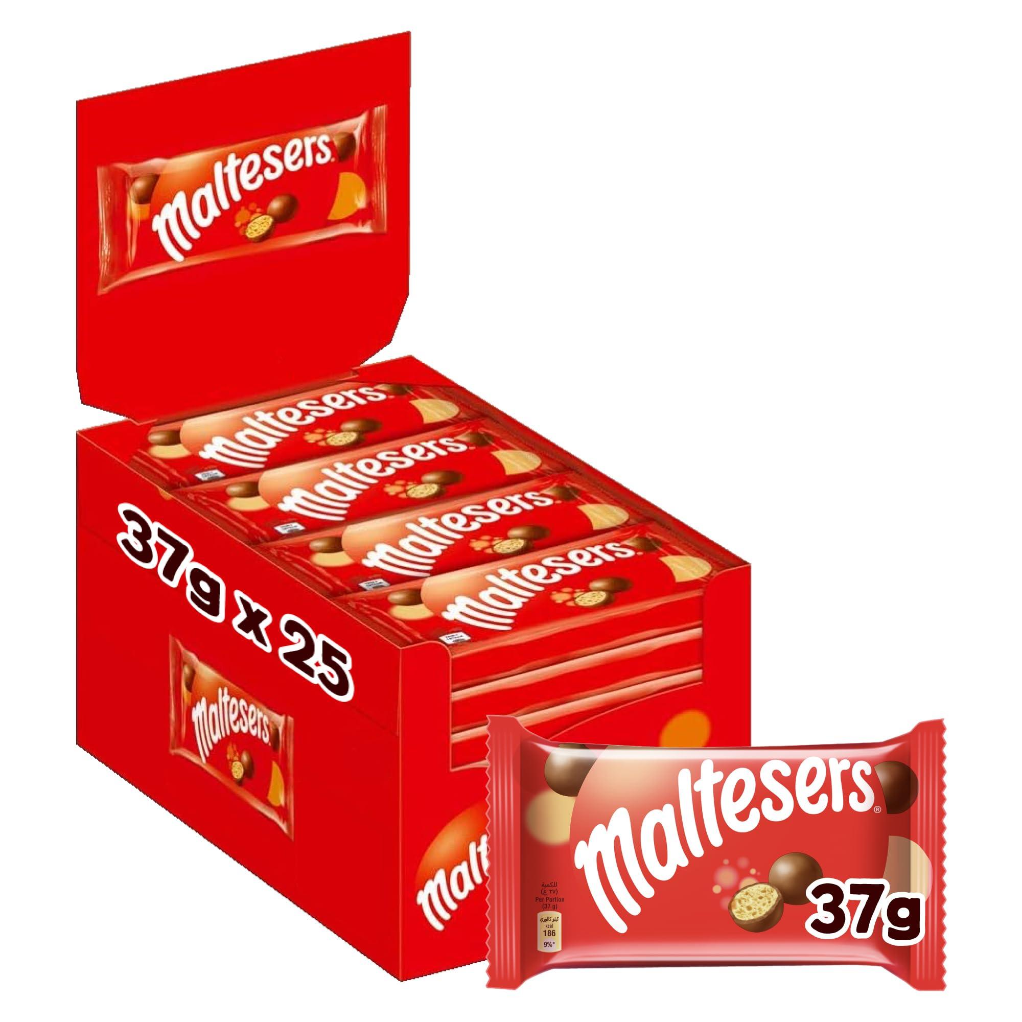 Maltesers Maltesers Mars Milk Chocolate With Honeycombed Centre, 925 Gram (25 X 37 G)
