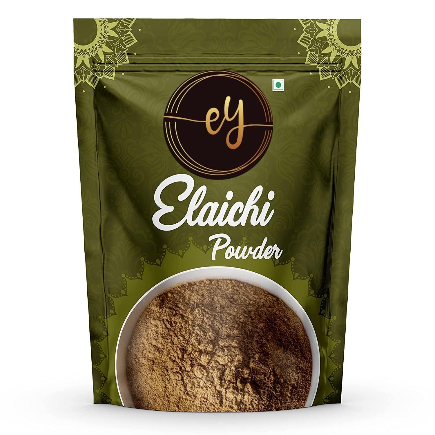 Eatyumm Eatyumm Cardamom Powder | Ilaichi Powder | Elaichi Powder| Natural And 100% Organic|Green Cardamom seed Powder| Elite Aroma (100 Grams)