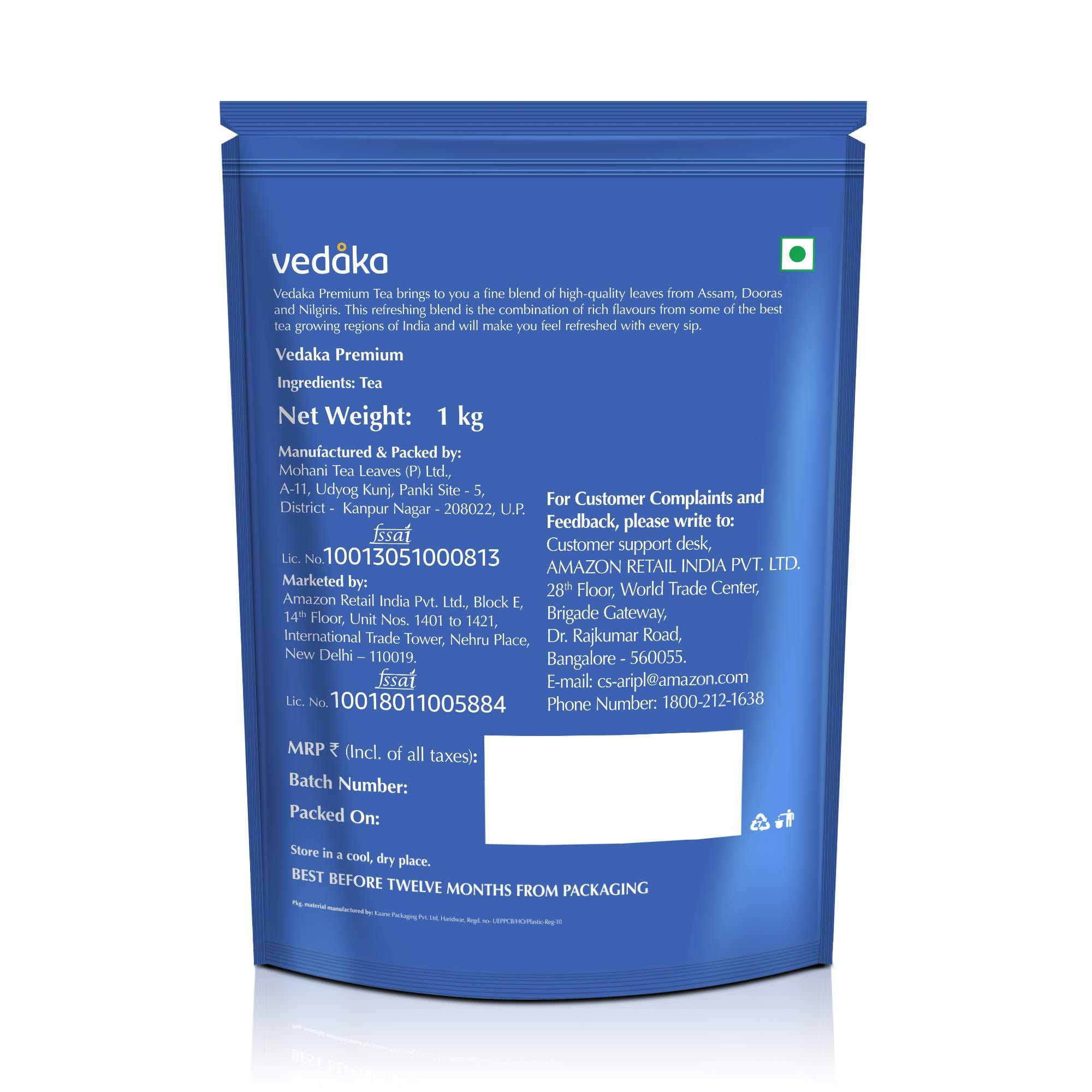 Vedaka Vedaka Premium Tea, 1kg + Vedaka Premium Tea, 500g