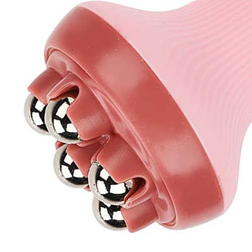 Janzoom Face Sculptor Beauty Roller, Activate Collaterals Face Massager for Relaxation Pink