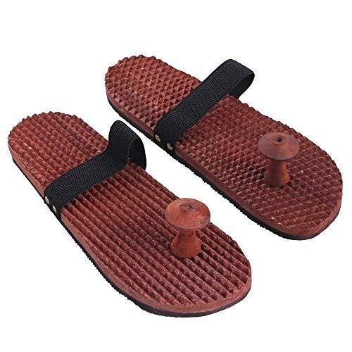 AHCS AHCS Wooden Unisex Karela, Boll, Ring Acupressure Khadau Massager (Multicolour)