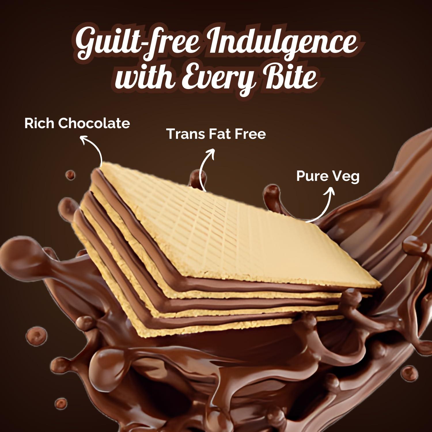 PICKWICK PICKWICK Chocolate Flavoured Wafer Biscuits-Combo Pack (200gm x 3)