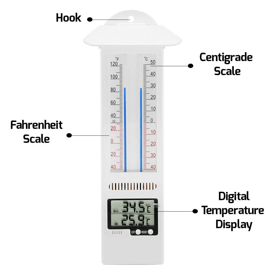 MCP MCP TH-034 Room Maxima Minima Thermometer