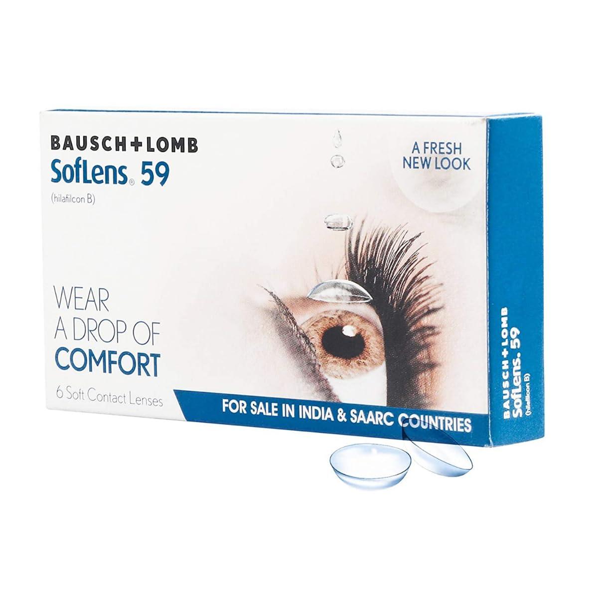 Bausch + Lomb Bausch & Lomb Soflens59 Monthly Disposable Contact Lens (6 Lens Pack -3.50)