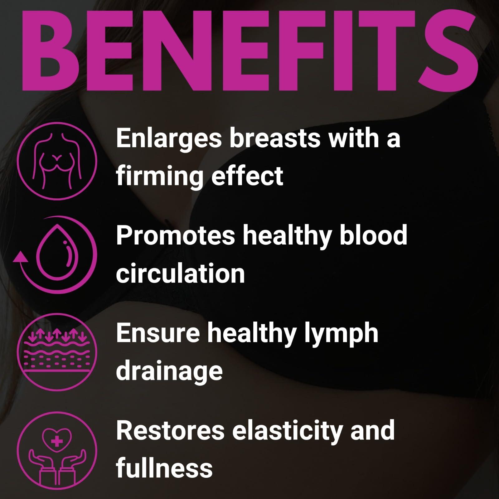 IntimaSafe Intima Safe Breast Growth Lotion for Enhancing Breast Size, With Vitamin Almond Oil, Olive Oil & Vitamin E | Body Massage Cream 100 ml