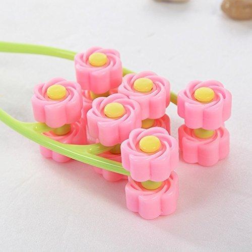 Garden Of Arts Garden Of Arts Manual face up roller massage neck facial massager beauty tool slimming remove chin (Multicolour)