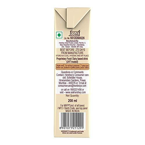 HERSHEY'S Hershey's Milkshake Cookies n Creme, 6 x 200 ml