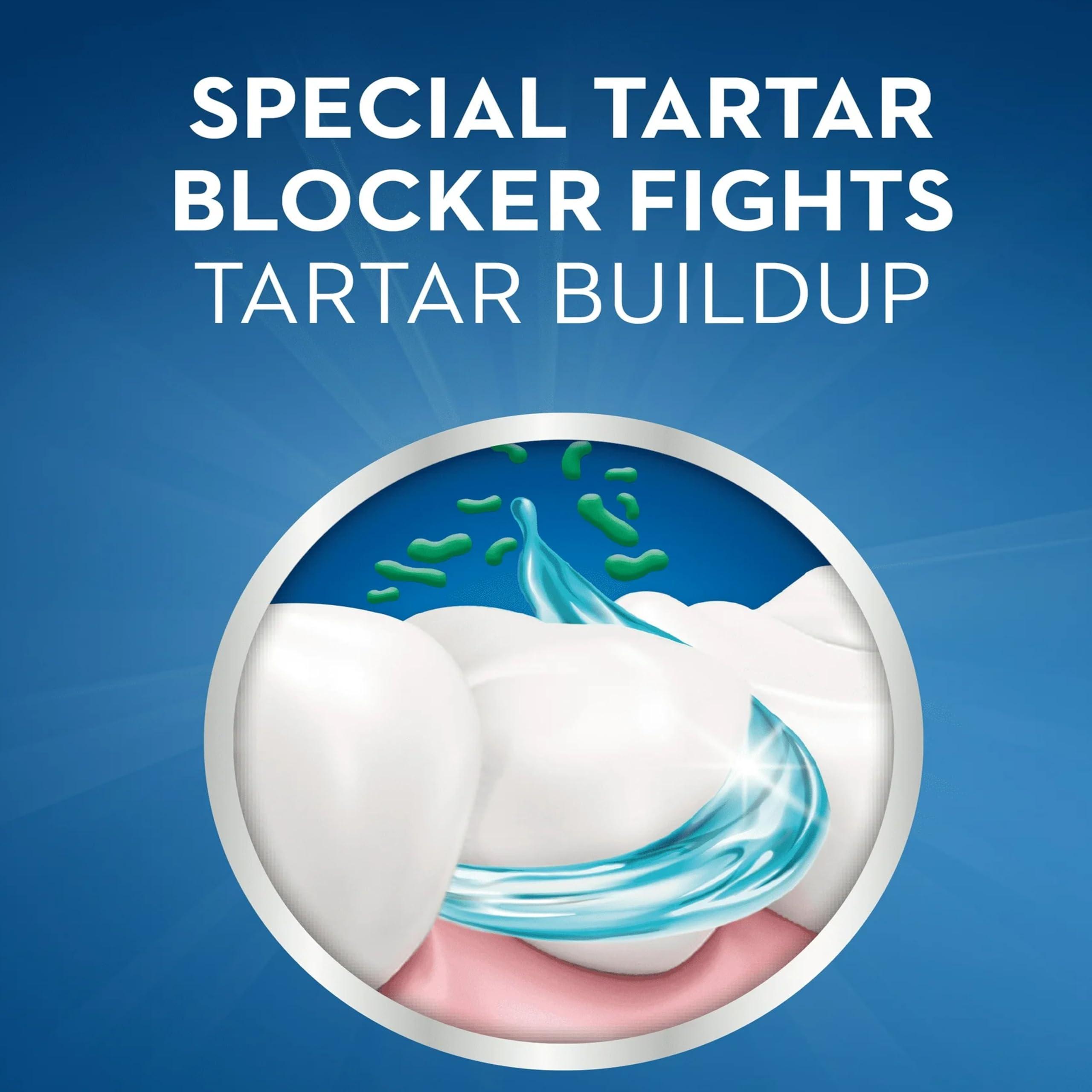 Crest Crest Baking Soda & Peroxide Whitening with Tartar Protection Striped Toothpaste - Fresh Mint, 230g (8.2oz)