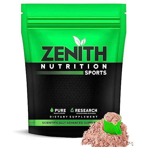 Zenith Nutrition Zenith Sports Essential Whey 1kg | 24g Protein | 5.8g BCAA | Accelerate Performance | Muscle gain | Choco Hazel Fusion