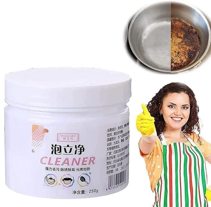 ALI SHIPPING All In One-Foam Rust Remover Kitchen All-Purpose Cleaning Powder | Multi-purpose Foam Cleaner Rust Remover | Soak to Clean Greasy Dirt | 2023 Kitchenware Cleaning Agent, Kitchen Cleaning Foam - (1 pc)