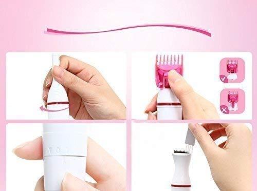 ANUGRAH MART ANUGRAH MART Sweet Sensitive Precision Beauty Styler Hair Removal Bikini Trimmer for Women (Pink)