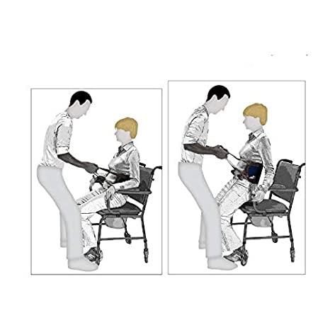 Kitwe Kitwe Gait Belt Transfer Belts with Handles Safely Move from Cars Nursing Sling Safety Lifting Aids Elderly Patient Care