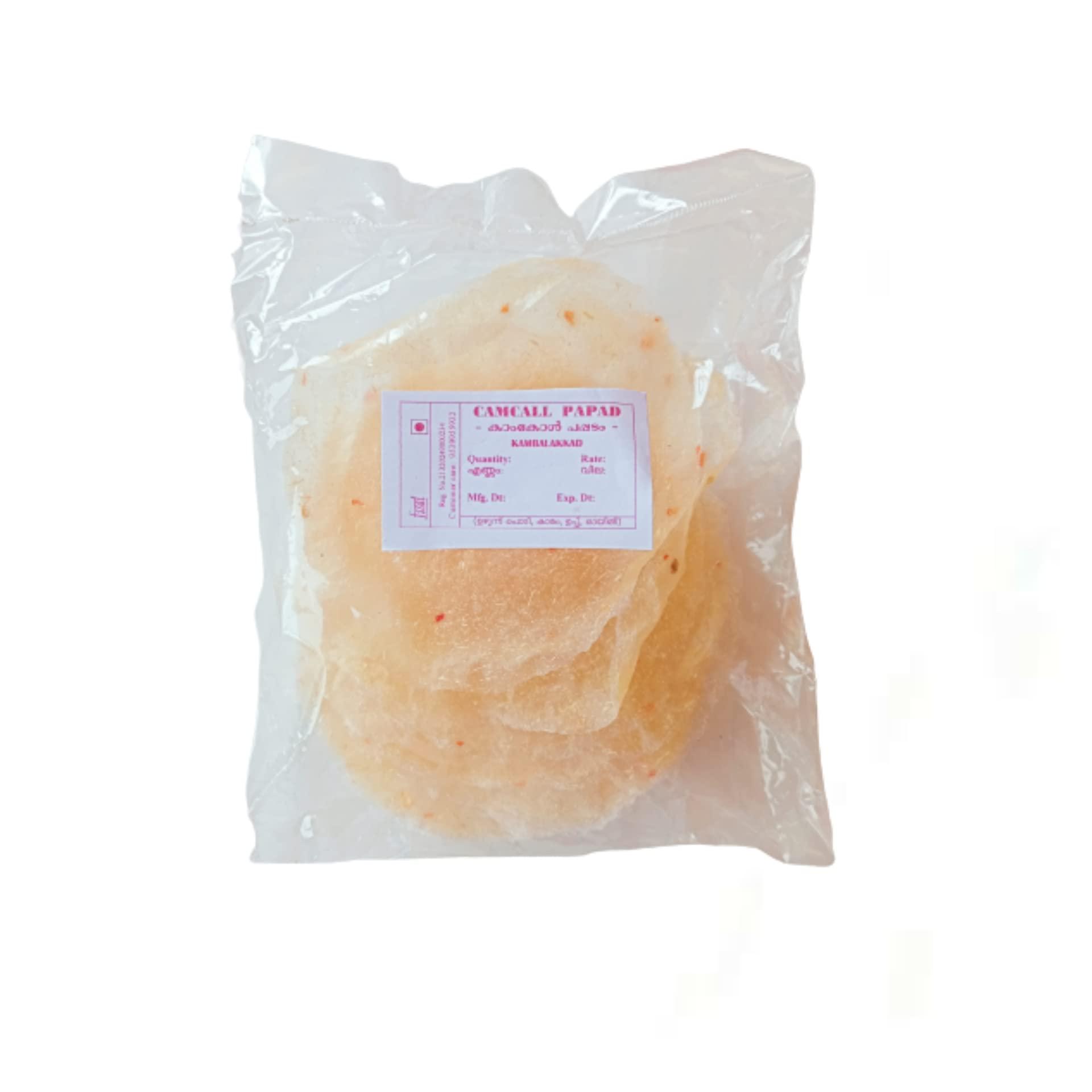 CAMCALL Camcall Tapioca Papad Tapioca Appalam Maracheeni Pappadam