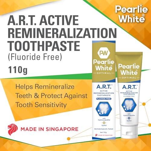 Pearlie White Pearlie White Active Remineralization Toothpaste - Fluoride Free (3.8oz) 110gm