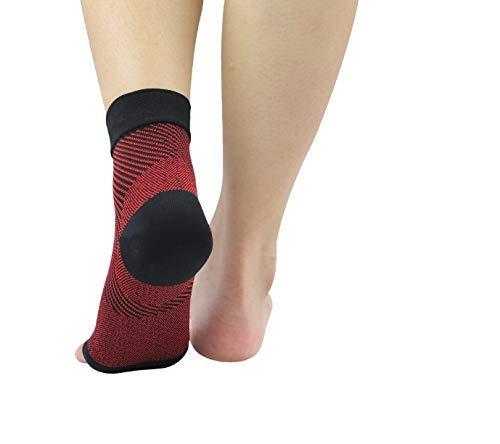 JUST RIDER JUST RIDER Pain Reliever Ankle Support Binder Compression Socks For Both Men & Woman