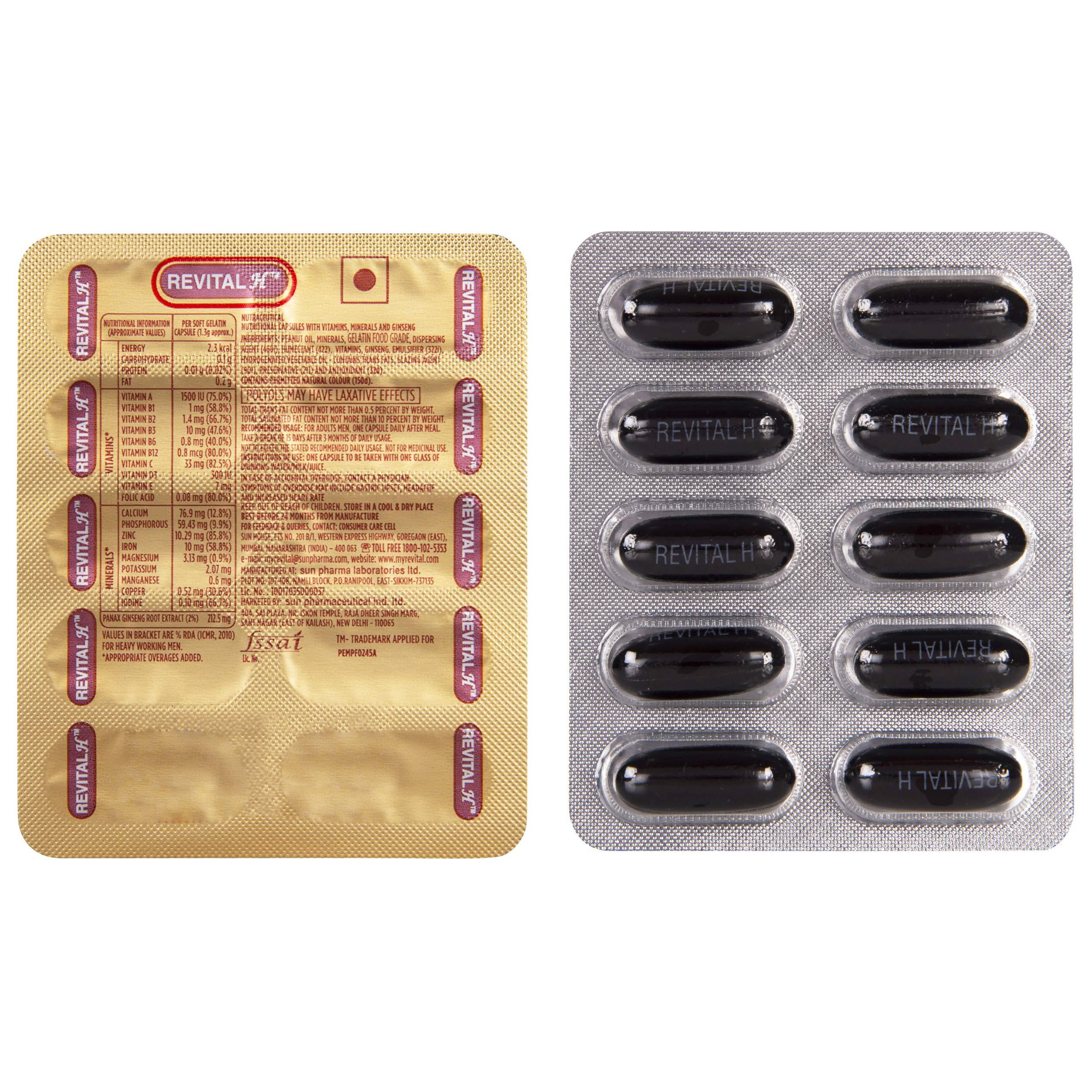 Revital H Revital H - Blister Pack of 10 Capsules
