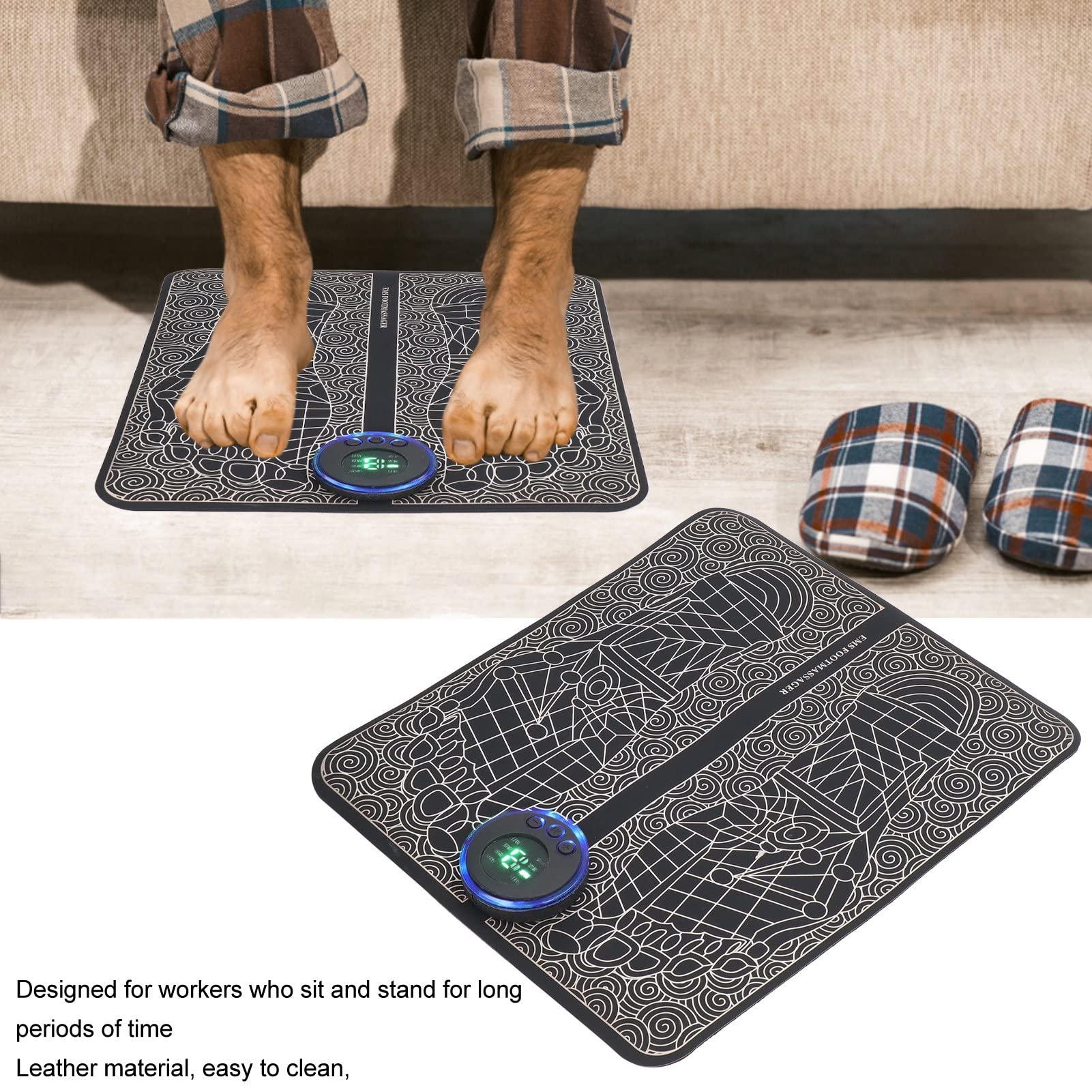RTLR RTLR Leg Reshaping Foot Massager, Foldable Foot Massager Mat Manual Switch Easy Cleaning for Traveling