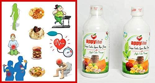 Appylite Appylite Apple Cider Vinegar with Ginger, Garlic, Lemon and Honey - 500ml