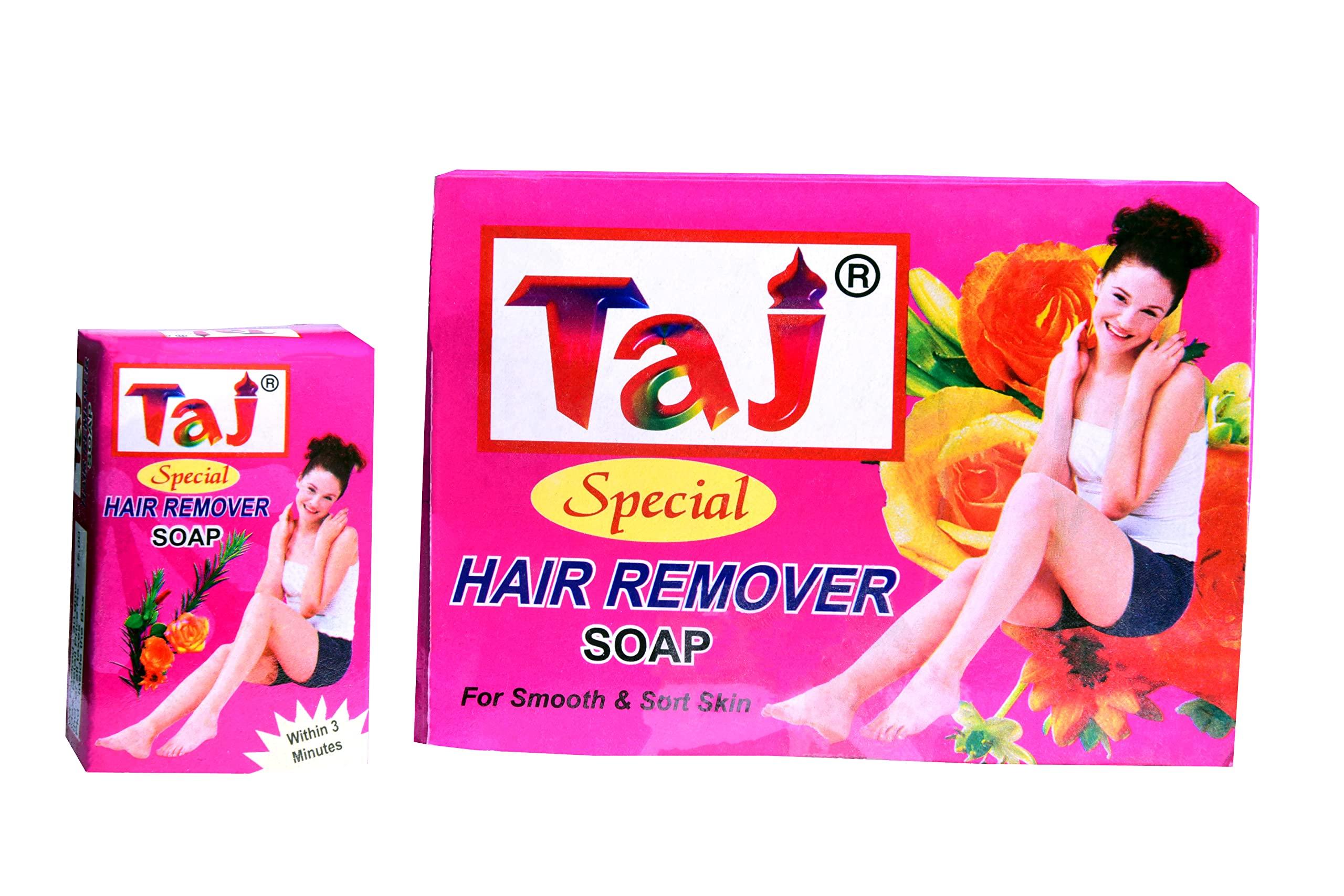 NEHOLY CHOOSE DIVINITY FOR LIFE TAJ Hair Removing Soap |All type Of skin | Enriched With Natural Glow | Pack Of -5 | 150g