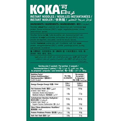 KOKA KOKA Orienta Instant Noodles The Original Vegetable Flavour(Pack Of 5) With Flavouring Oil \"(Halal Certified)\" - Vegetarian - 85 Gm